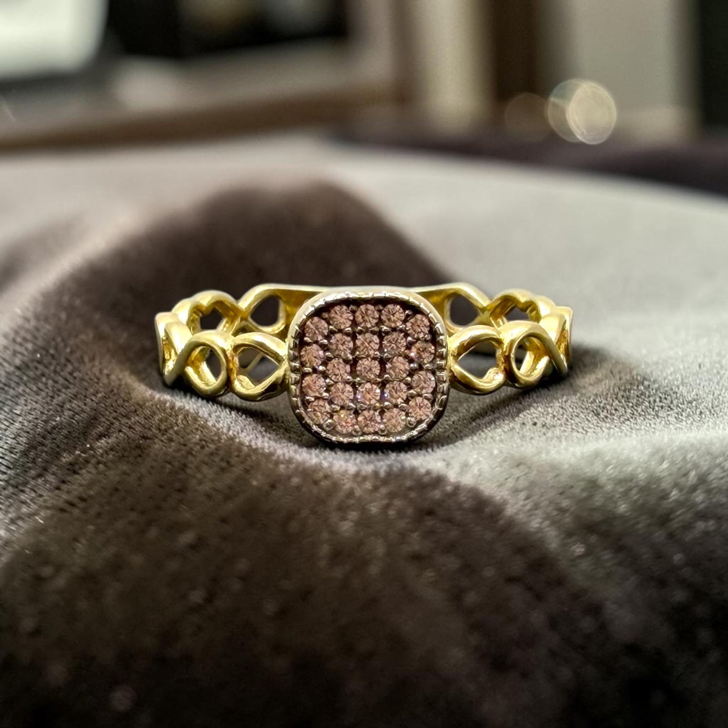 ANILLO EN ORO MEXICANO 10 K