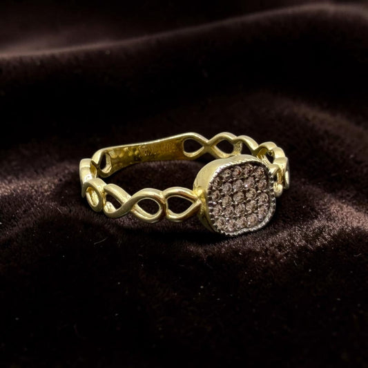 ANILLO EN ORO MEXICANO 10 K