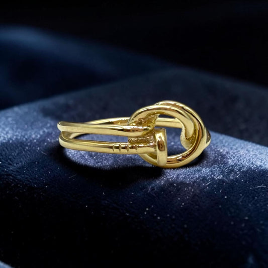 ANILLO EN ORO MEXICANO 10 K