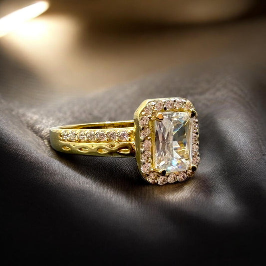 ANILLO DE COMPROMISO EN ORO MEXICANO 10 K