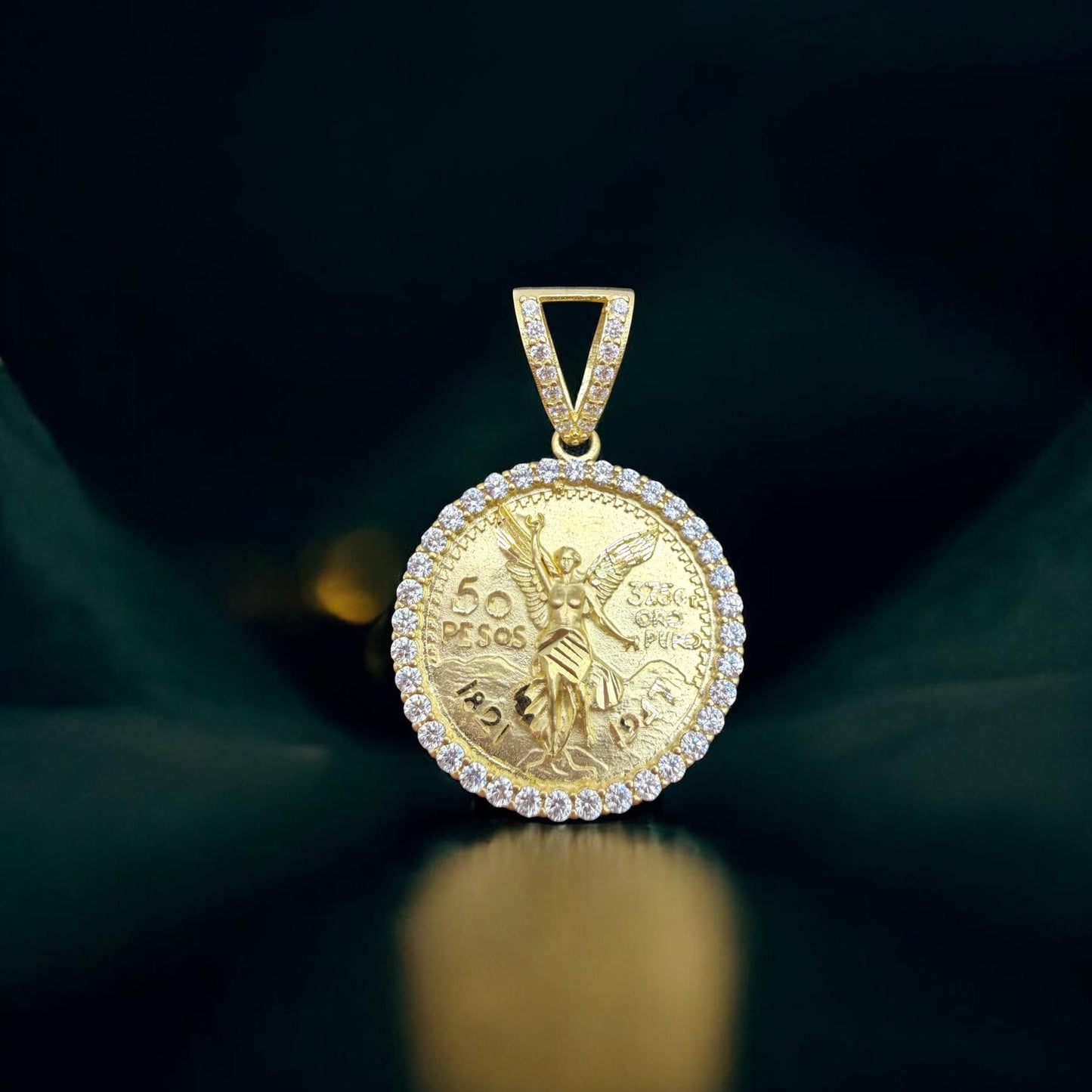DIJE CENTENARIO EN ORO MEXICANO 10 K