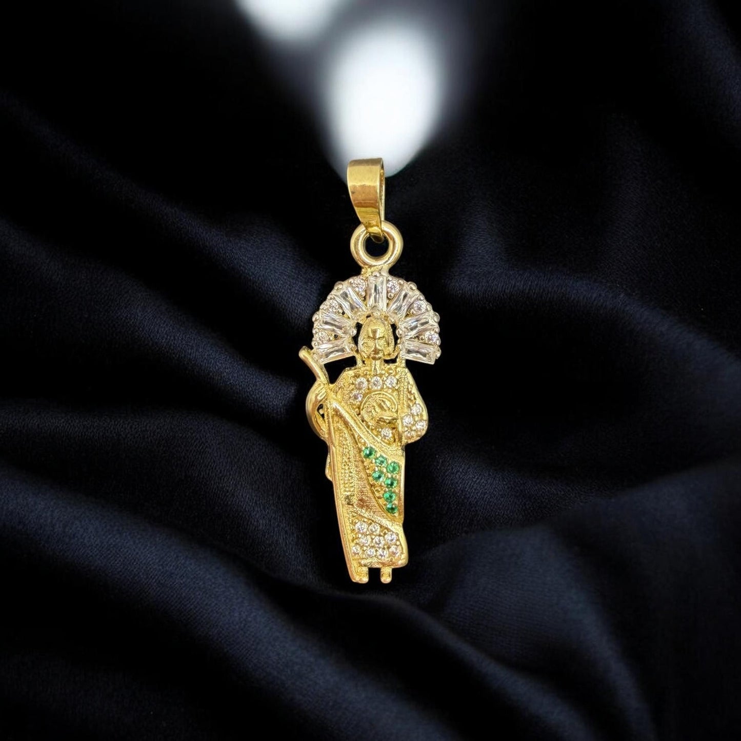 DIJE DE SAN JUDAS EN ORO MEXICANO 10 K