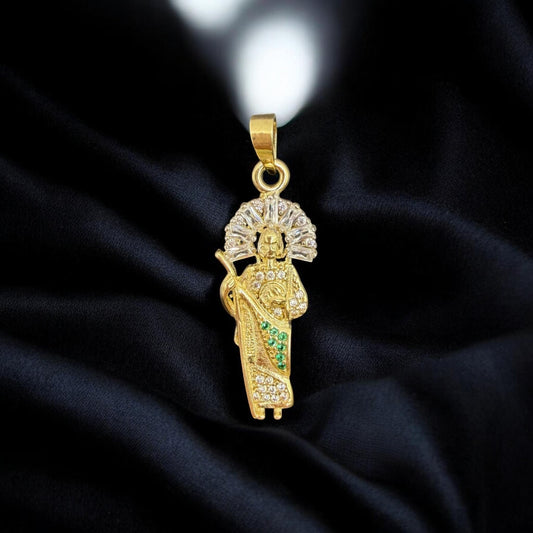 DIJE DE SAN JUDAS EN ORO MEXICANO 10 K