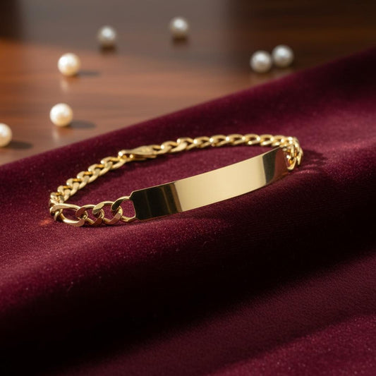 ESCLAVA FIGARO EN ORO MEXICANO 14 K