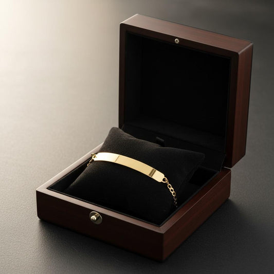 ESCLAVA CUBANA EN ORO MEXICANO 14 K