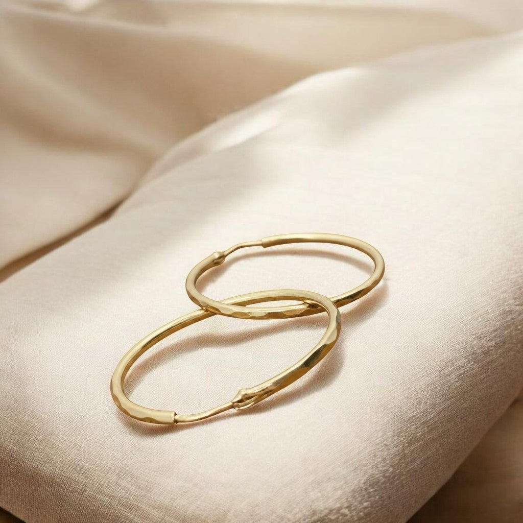 ARRACADAS EN ORO MEXICANO 14 K