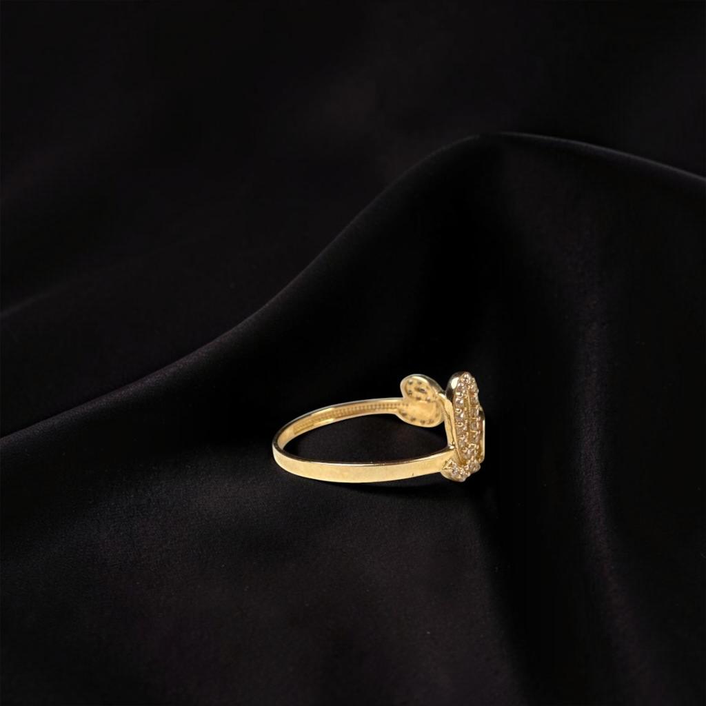 ANILLO LOVE EN ORO 14 K