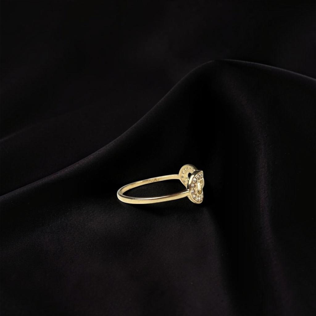 ANILLO INFINITO EN ORO 14 K