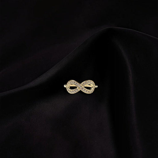 ANILLO INFINITO EN ORO 14 K