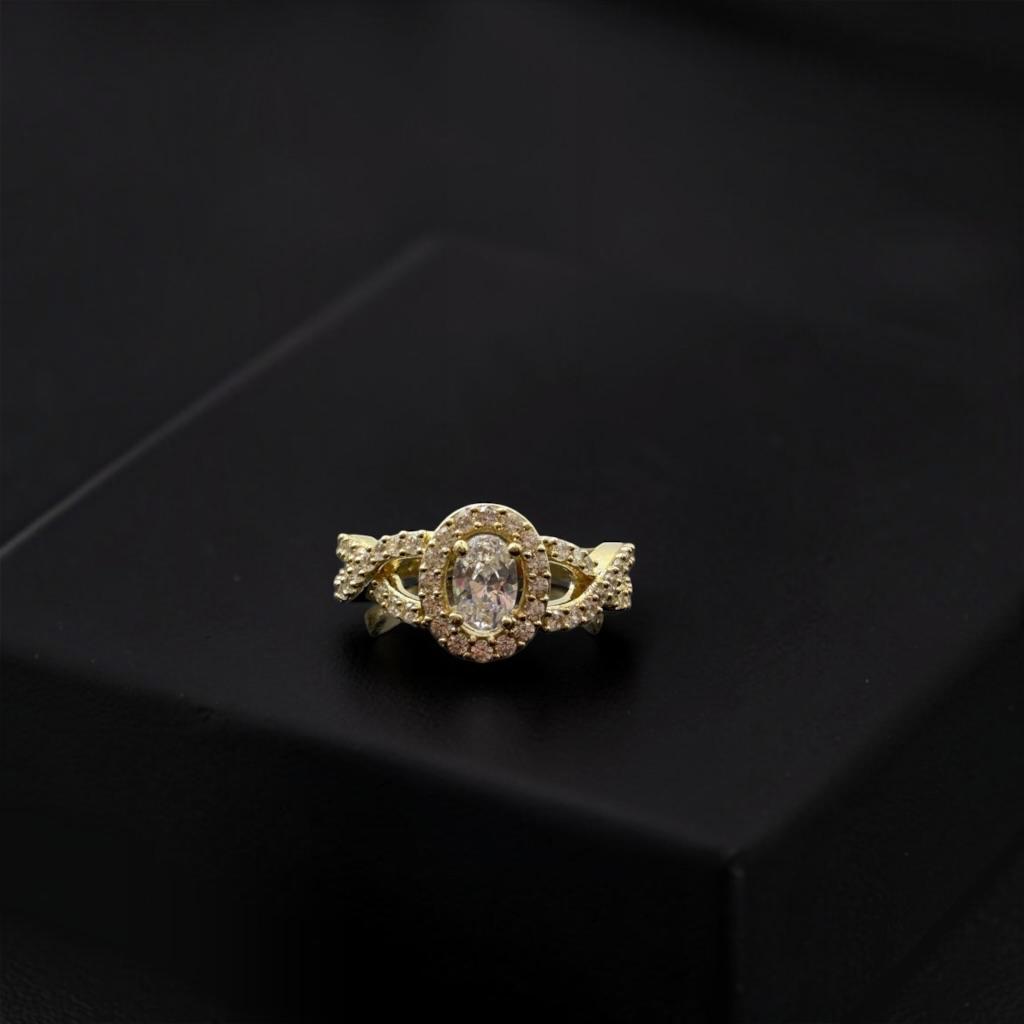 ANILLO INFINITO EN ORO 14 K
