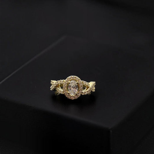 ANILLO INFINITO EN ORO 14 K
