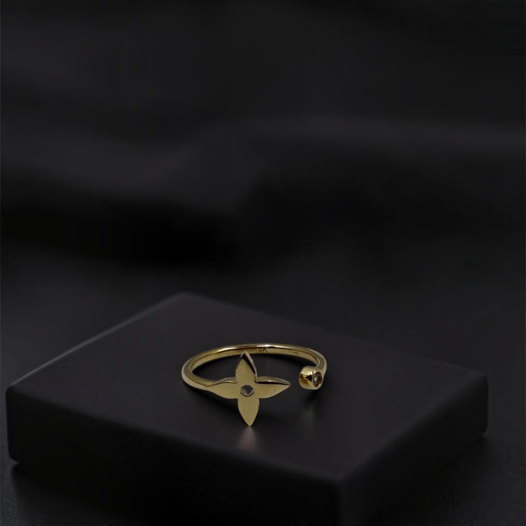 ANILLO EN ORO 14 K