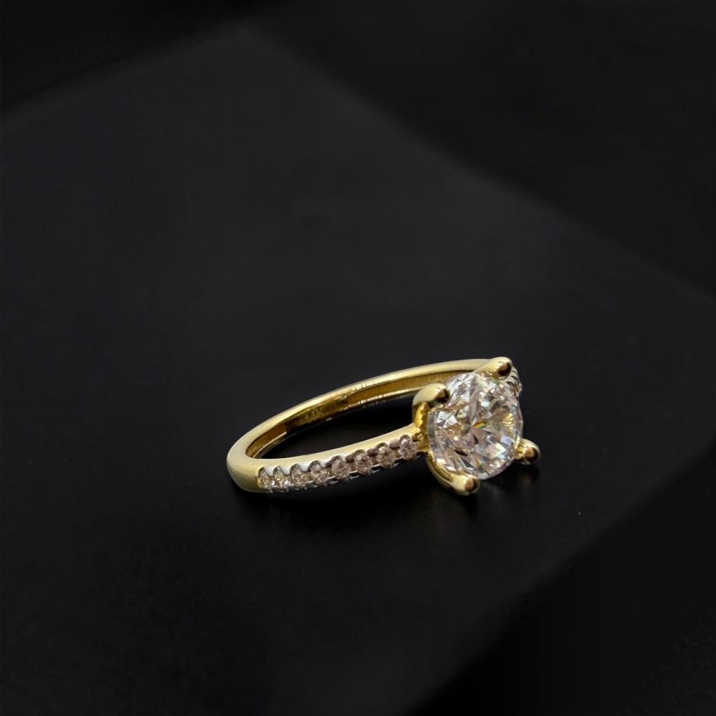 ANILLO DE COMPROMISO EN ORO 14 K