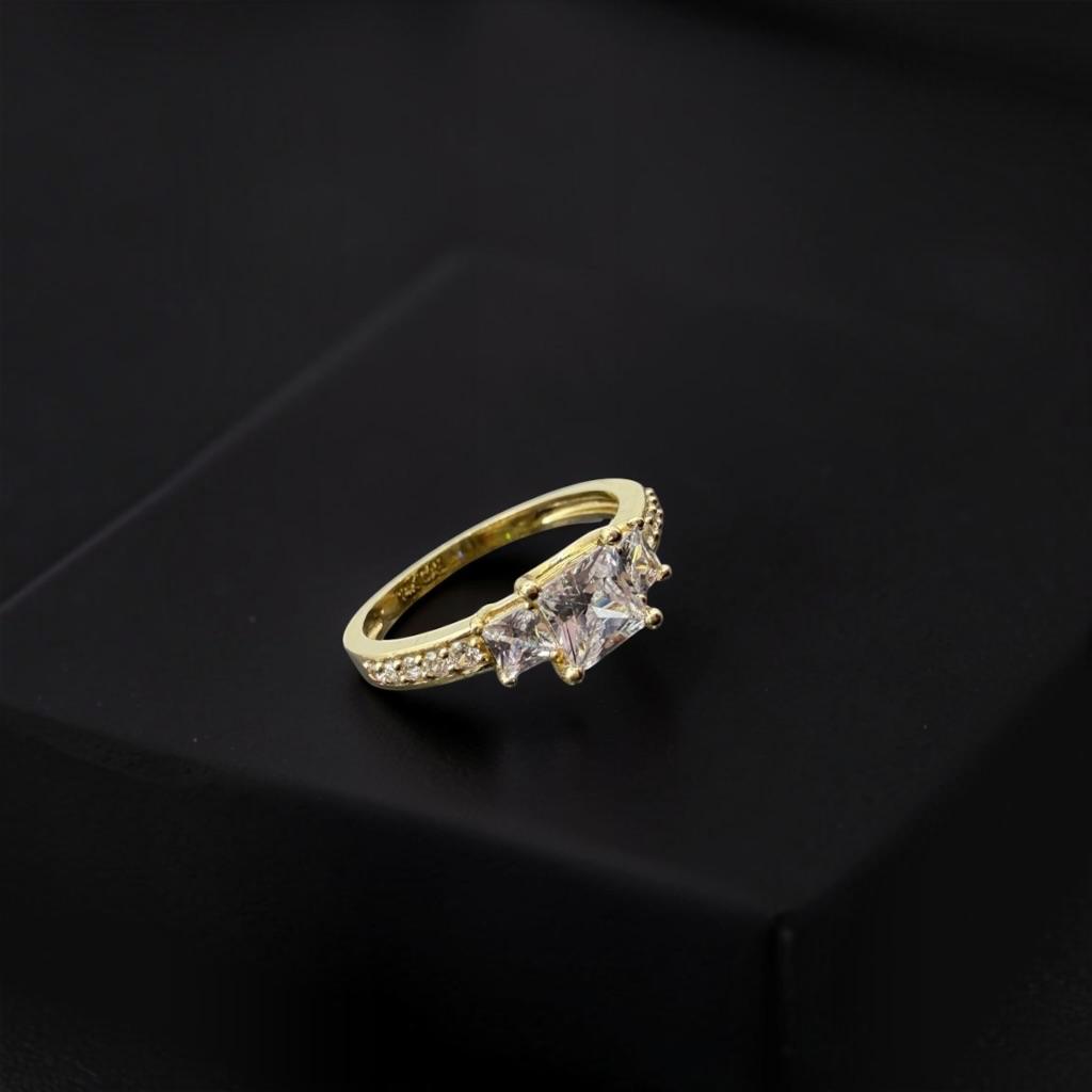 ANILLO DE COMRPOMISO EN ORO 14 K