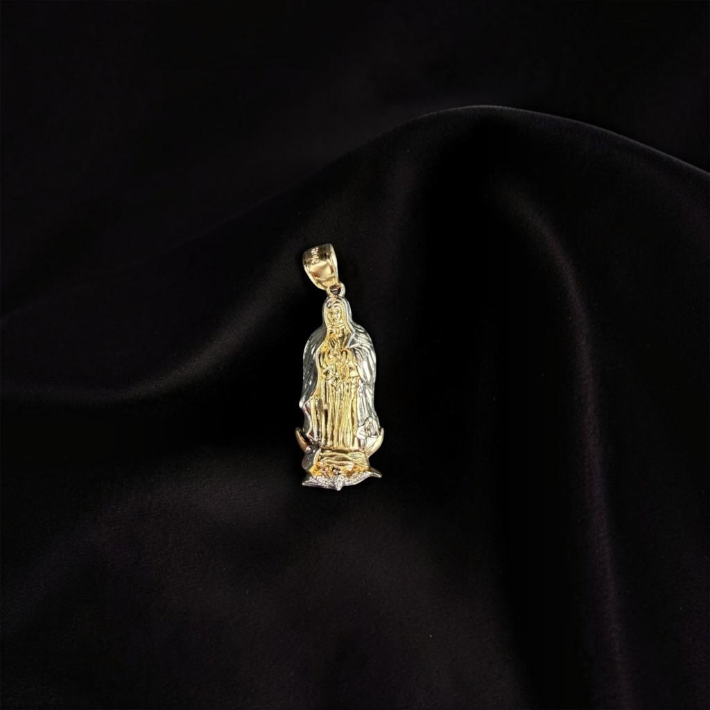 DIJE VIRGEN DE GUADALUPE EN ORO 14 K