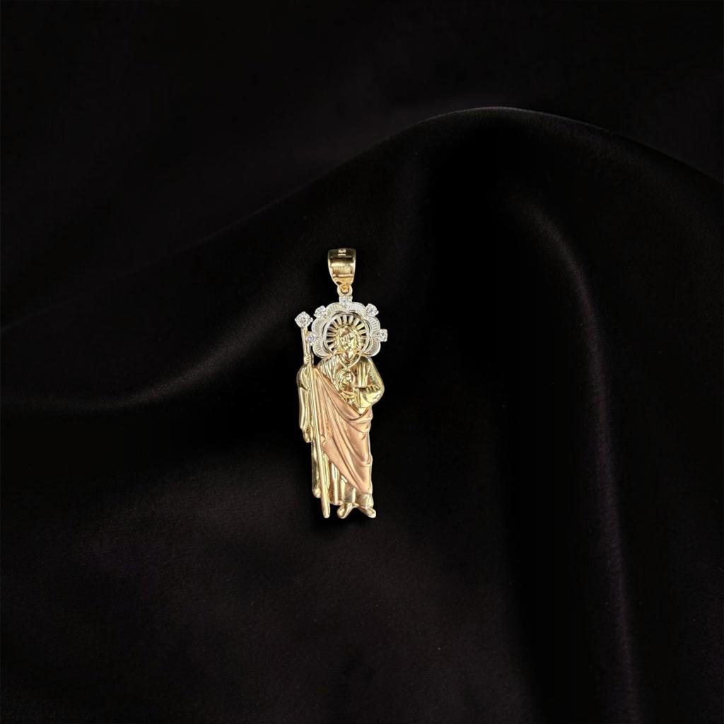 DIJE SAN JUDAS EN ORO 14 K