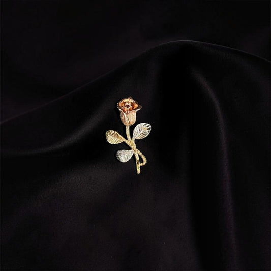 ROSA EN ORO 14 K