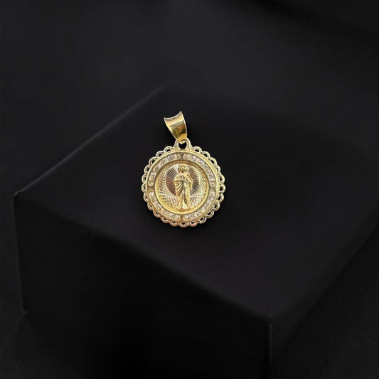 MEDALLA SAN JUDAS EN ORO 14 K