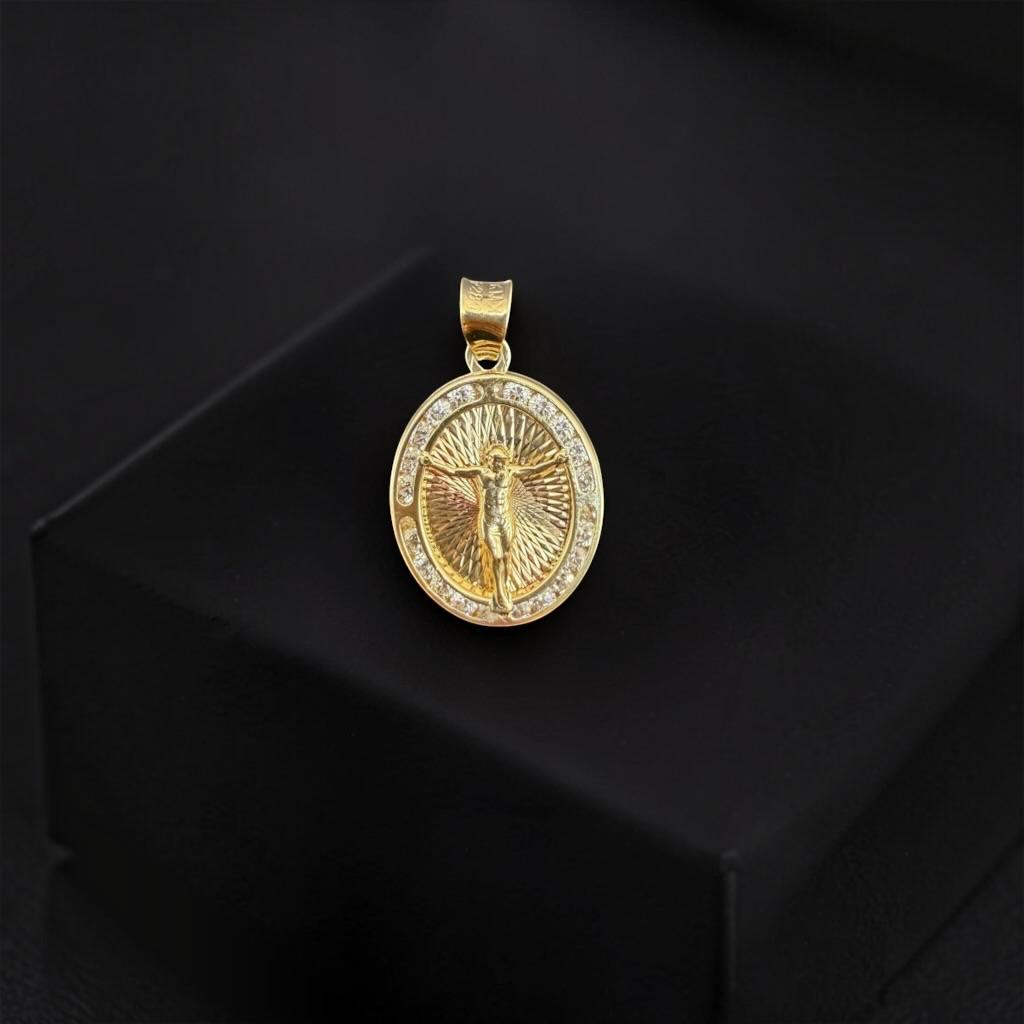 DIJE DE JESUS EN ORO 14 K