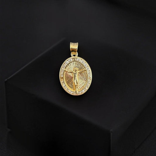 DIJE DE JESUS EN ORO 14 K
