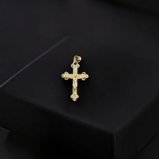 CRUCIFIJO EN ORO 14 K