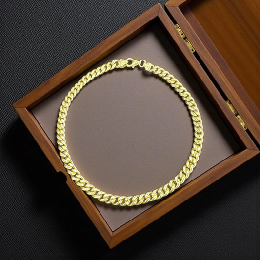 PULSO CUBANO EN ORO ITALIANO 10 K