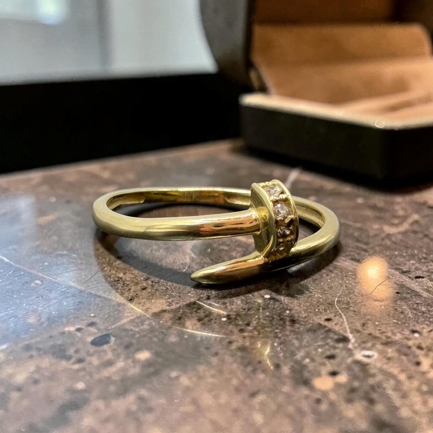 ANILLO EN ORO MEXICANO 10 K