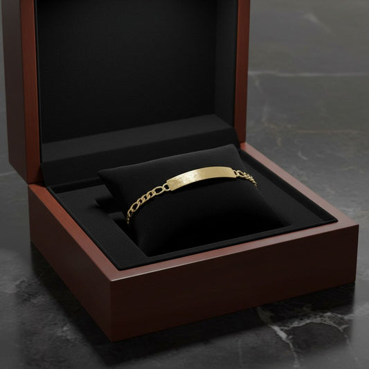 FIGARO BRACELET IN 3 MEXICAN GOLDS 10K