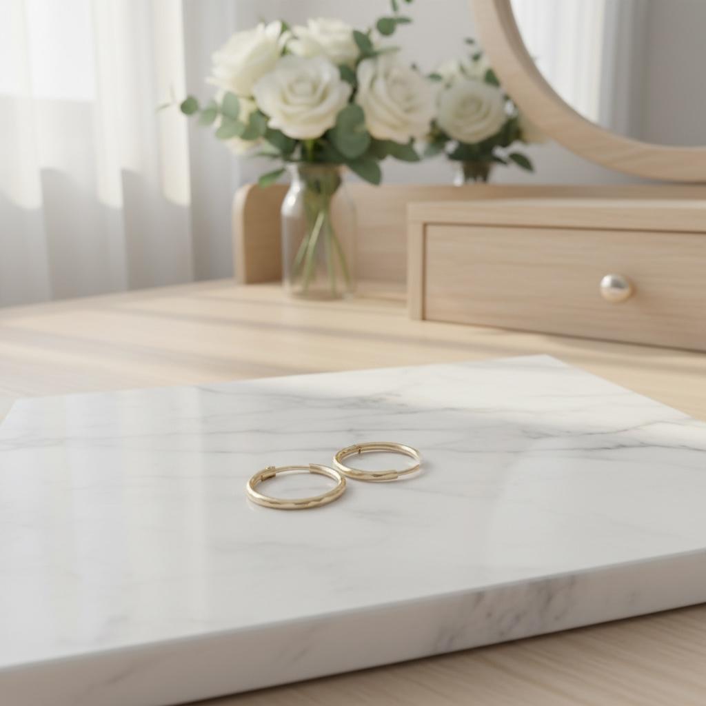 ARRACADAS EN ORO MEXICANO 14 K