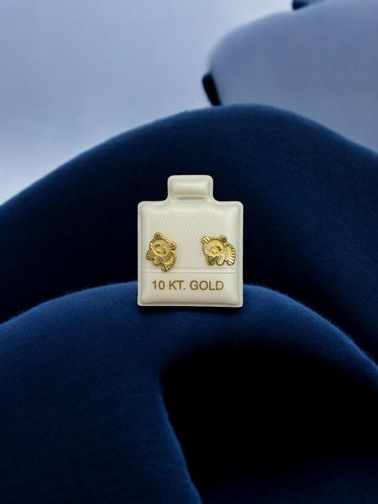BROQUEL PANDA EN ORO MEXICANO 10 K