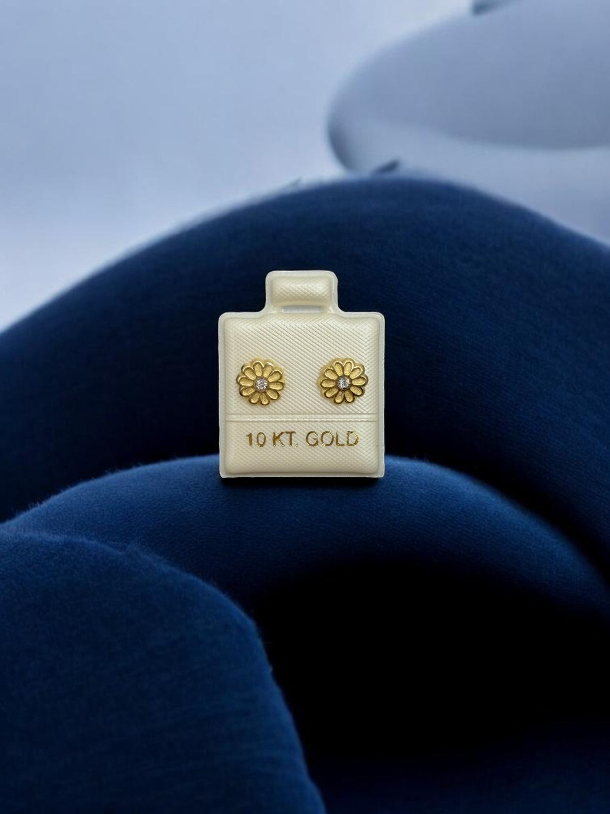 BROQUEL FLOR EN ORO MEXICANO 10 K
