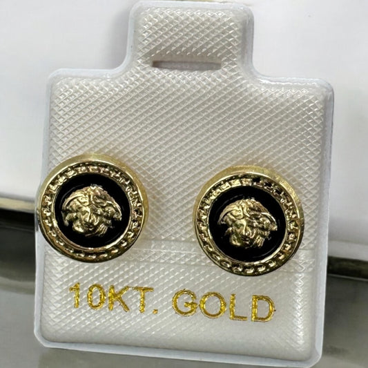 BROQUEL MEDUSA EN ORO MEX. 10 K