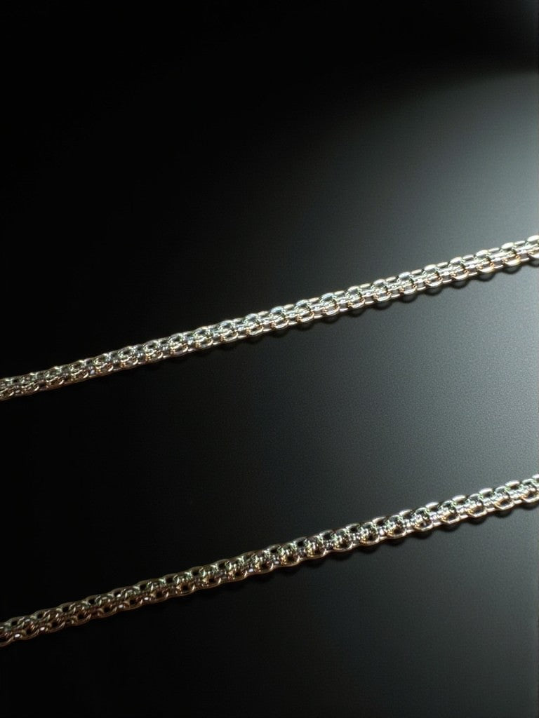 CADENA BISMA EN 3 OROS 10 K